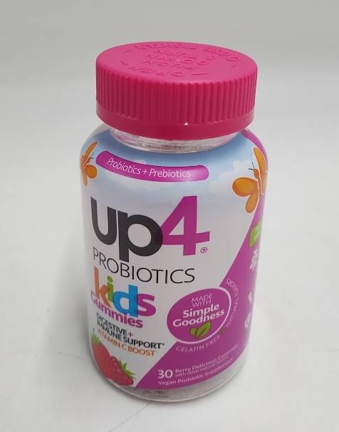 UP4 Kids Probiotic Gummies - Berry Delicious - 30ct EXP 05/2026