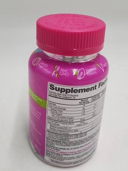 UP4 Kids Probiotic Gummies - Berry Delicious - 30ct EXP 05/2026