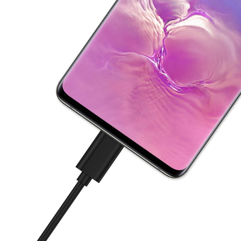 Just Wireless 10ft TPU Type-C to USB-A Cable - Black