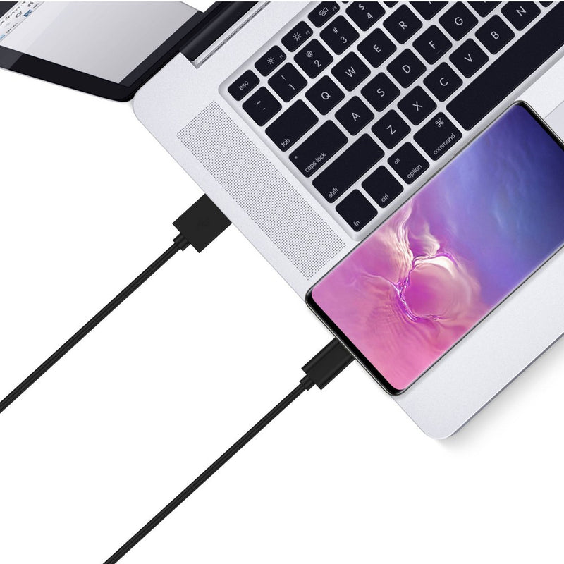 Just Wireless 10ft TPU Type-C to USB-A Cable - Black