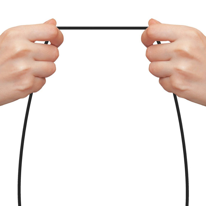 Just Wireless 10ft TPU Type-C to USB-A Cable - Black