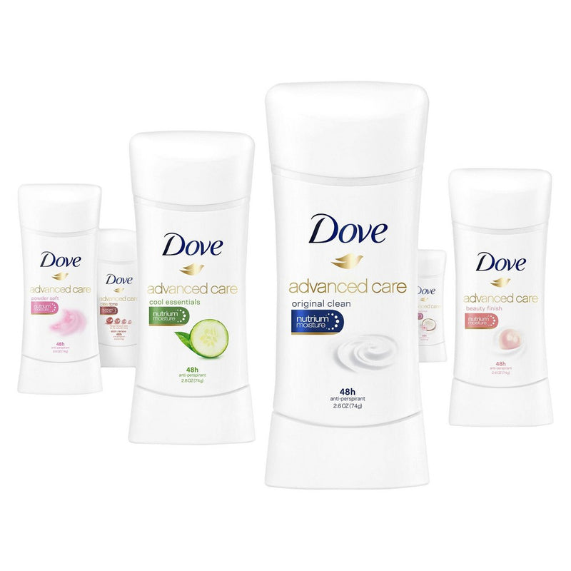 Dove Advanced Care go Fresh Cool Essentials 48-Hour Antiperspirant & Deodorant Stick - 2.6oz