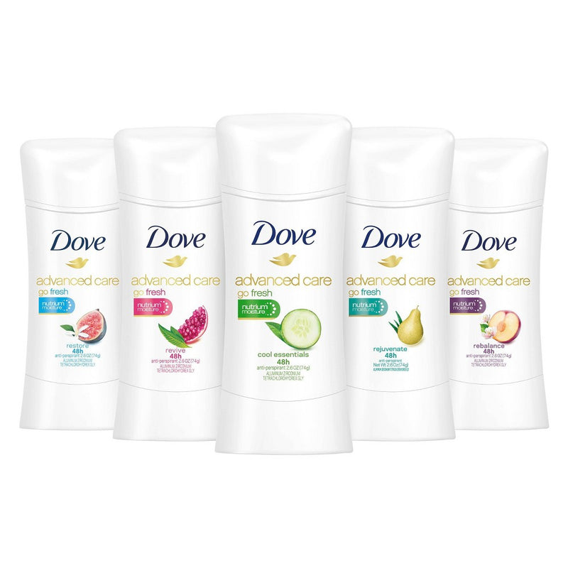 Dove Advanced Care go Fresh Cool Essentials 48-Hour Antiperspirant & Deodorant Stick - 2.6oz
