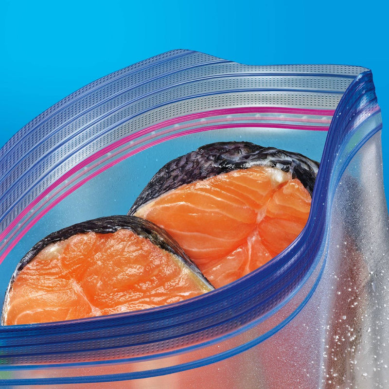 Ziploc Freezer Quart Bags with Grip 'n Seal Technology - 38ct025700003816