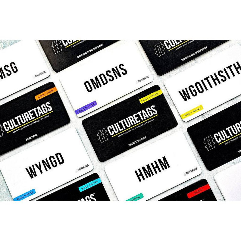 CultureTags Card Game: "For People Who Love Hashtags + the Culture"