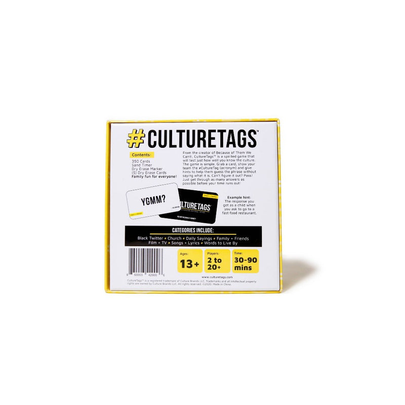 CultureTags Card Game: "For People Who Love Hashtags + the Culture"