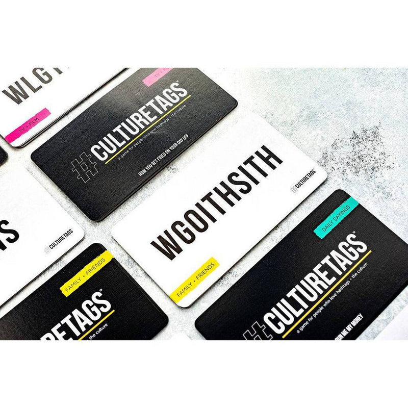 CultureTags Card Game: "For People Who Love Hashtags + the Culture"