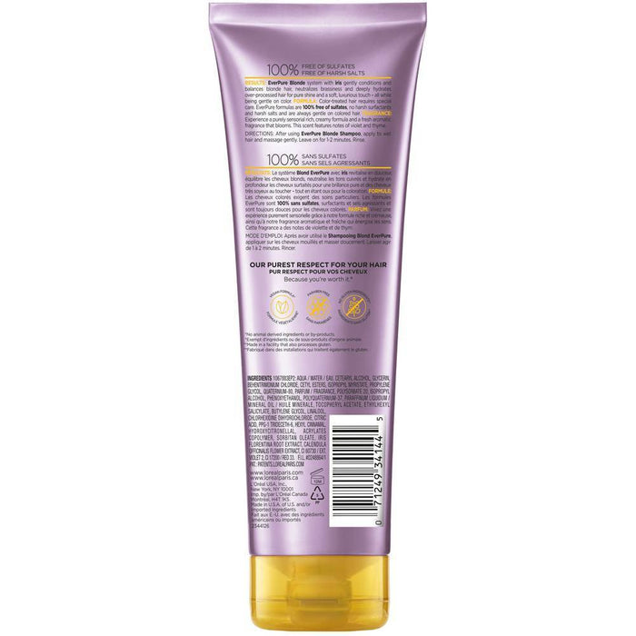 L'Oreal Paris EverPure Sulfate Free Blonde Conditioner - 8.5 fl oz