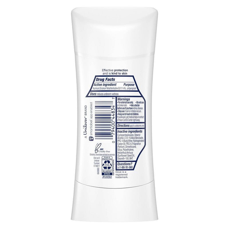 Dove Advanced Care Sheer Cool 48-Hour Invisible Antiperspirant & Deodorant - 2.6oz