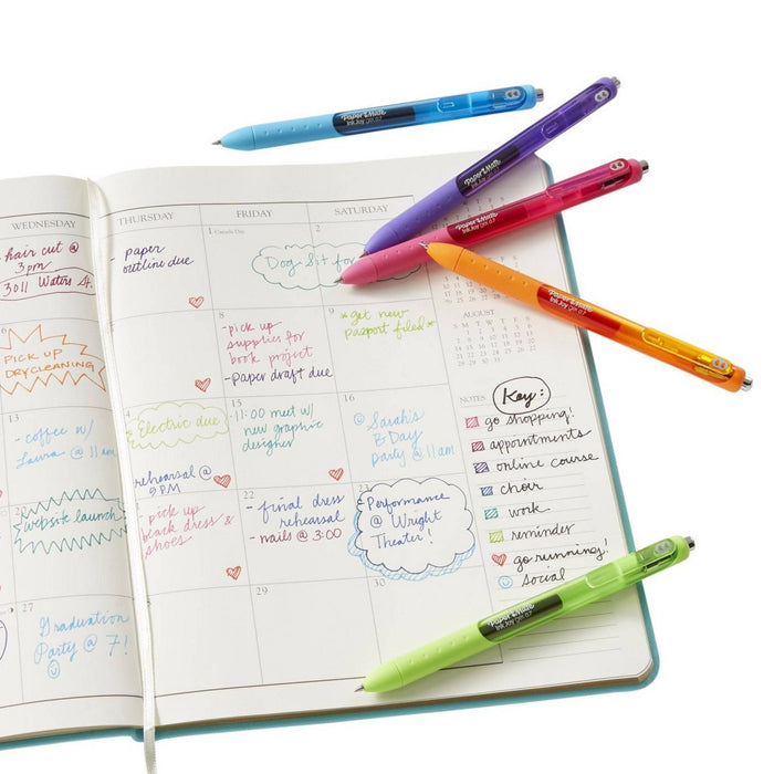 Paper Mate 6pk Gel Pens InkJoy Fashion