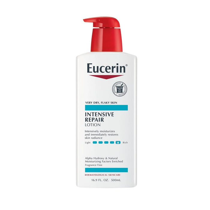 3 PACK!!!! Eucerin Intensive Repair Very Dry Skin Lotion - 16.9 fl oz