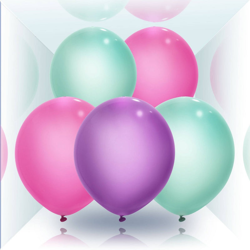 5ct illooms LED Light Up Mixed Solid Balloon