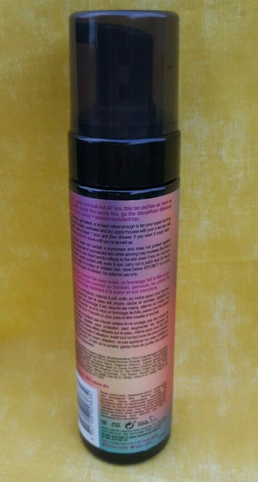 B.Tan Disco Candy Tan! Darkest Candy Scented 1 Hour Self Tan Mousse 6.7 FL.OZ.