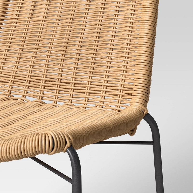Wicker Stack Patio Accent Chair - Project 62 (LOCAL PICKUP ONLY)