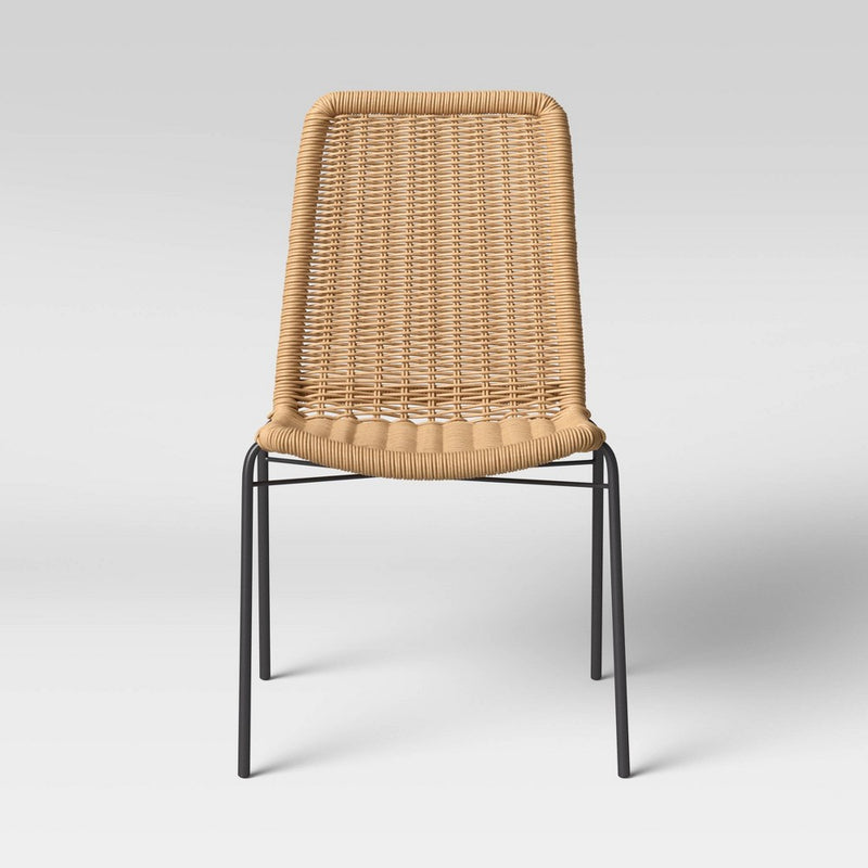 Wicker Stack Patio Accent Chair - Project 62 (LOCAL PICKUP ONLY)