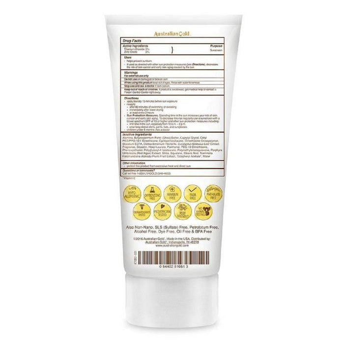 Australian Gold Botanical Mineral Sunscreen Lotion - SPF30 - 5oz - EXP 01/2027