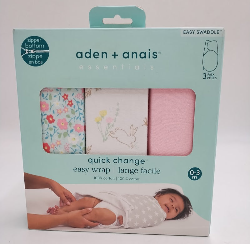 Aden + Anais essentials Swaddle Wrap fairytale flowers - 3pk