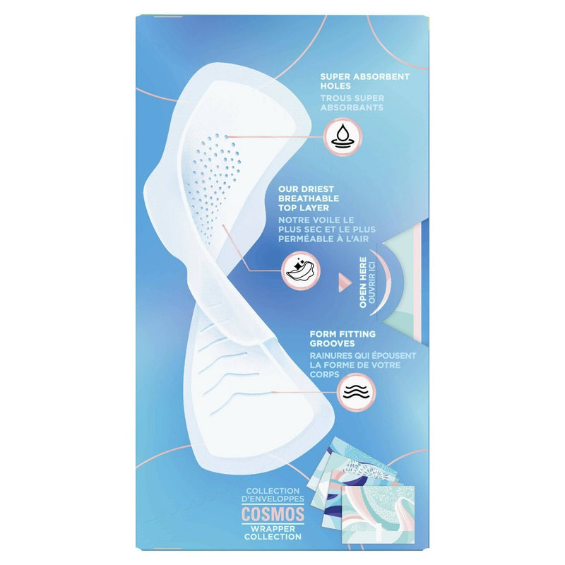 Always Infinity FlexFoam Pads for Women - Size 2 - Super Absorbency - Unscented - 32ct