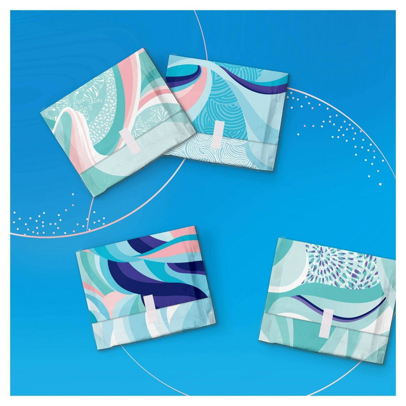 Always Infinity FlexFoam Pads for Women - Size 2 - Super Absorbency - Unscented - 32ct