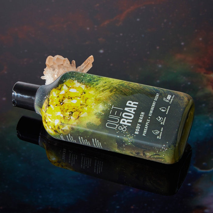 Quiet & Roar Pineapple & Kiwi Body Wash made with Essential Oils-16 oz
