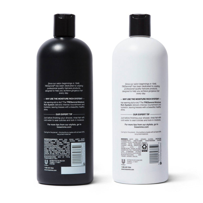 Tresemme Moisture Rich Shampoo and Conditioner - 2ct/28 fl oz each *NEW*