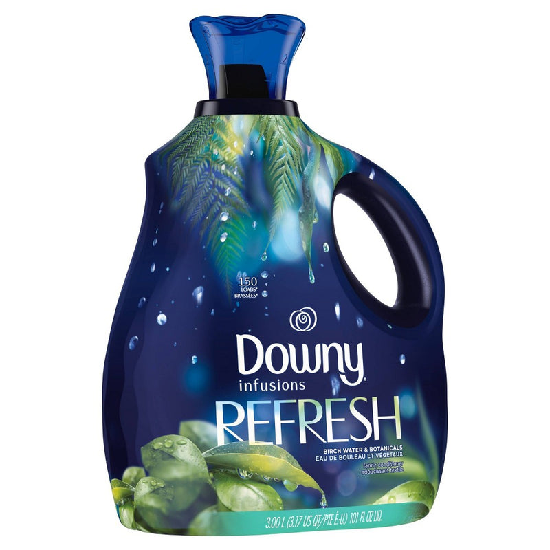 Downy Infusions Refresh Birch Liquid Fabric Softener - Water & Botanicals Scent - 101 fl oz