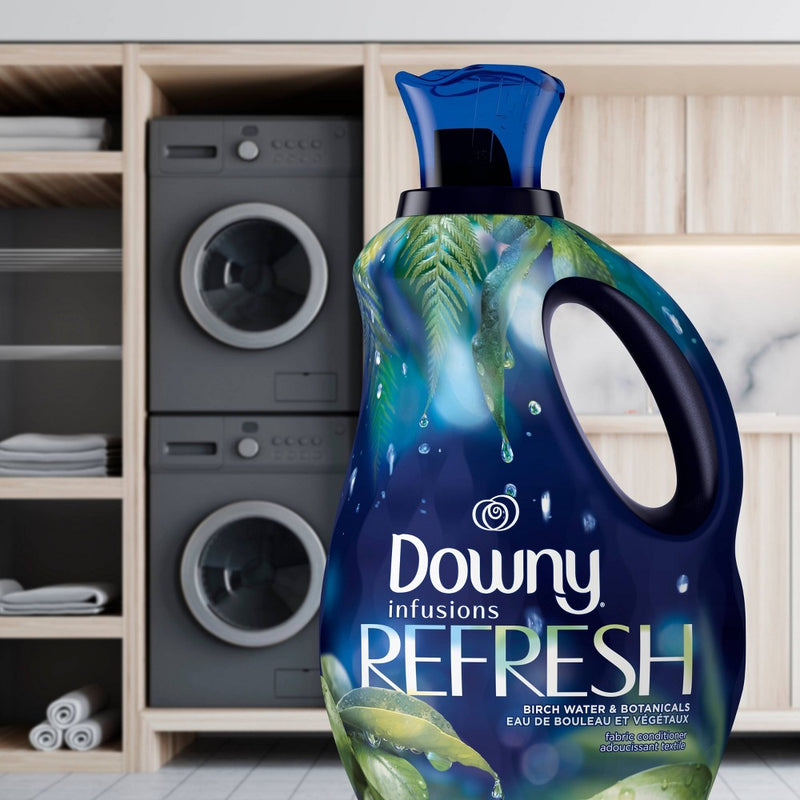 Downy Infusions Refresh Birch Liquid Fabric Softener - Water & Botanicals Scent - 101 fl oz