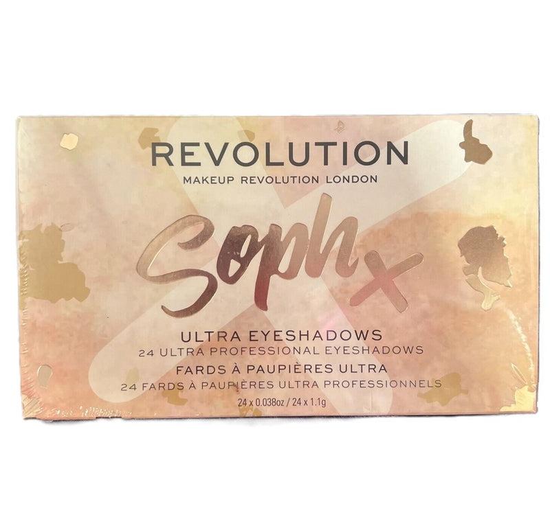 Makeup Revolution SophX 24 Ultra Pro Pigments Eyeshadow Palette NEW SEALED