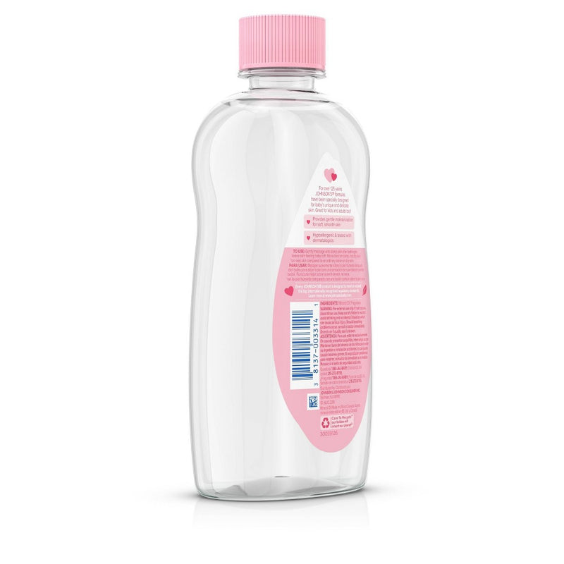 Johnson's Baby Oil Original Mineral - 14 fl oz