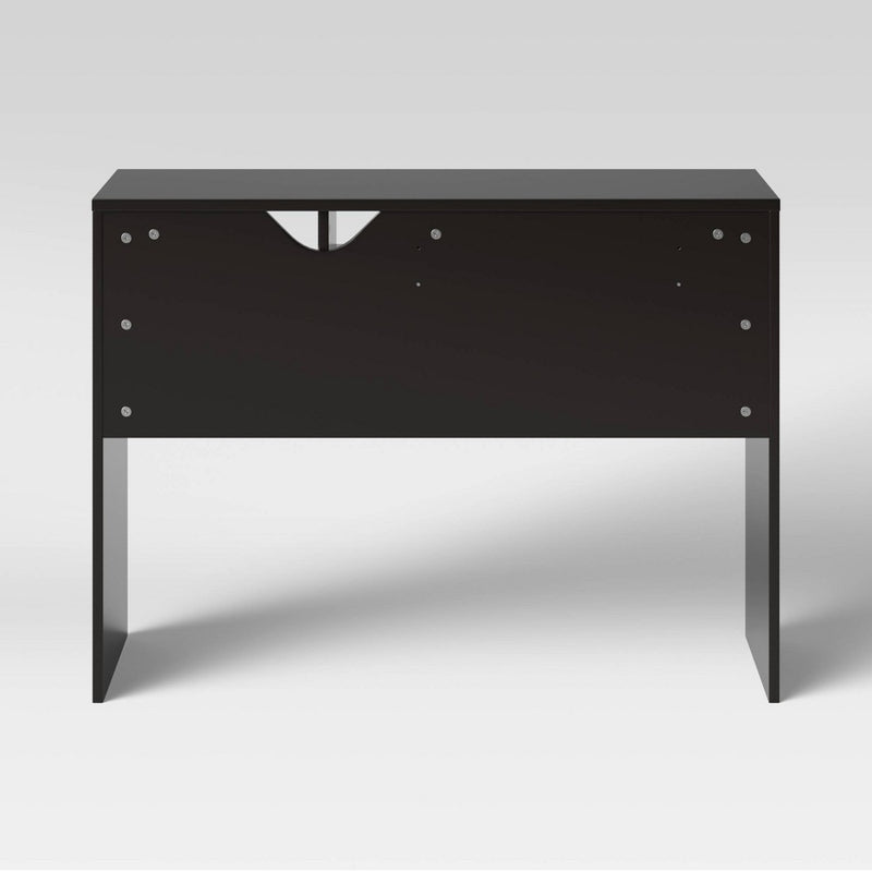 Student Writing Desk with Storage Black - Room Essentials (LOCAL PICKUP ONLY)