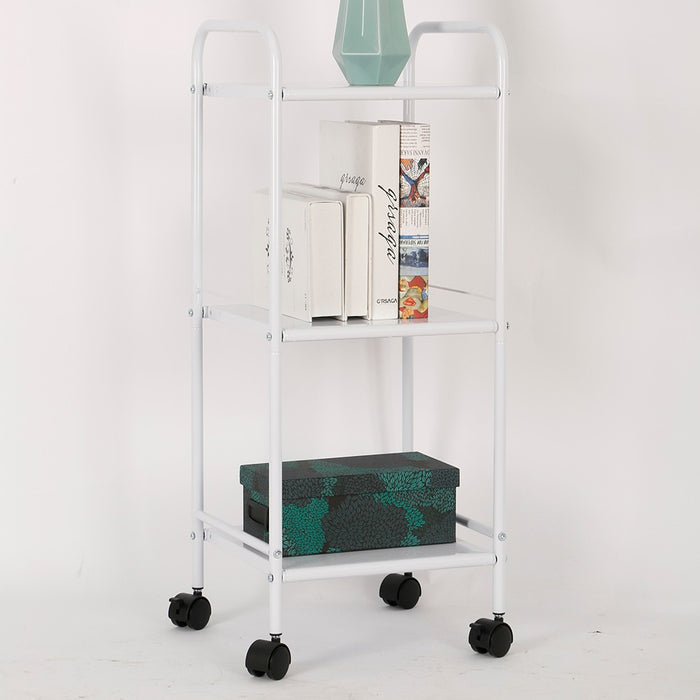 3 Shelf Utility Storage Cart White - Room Essentials