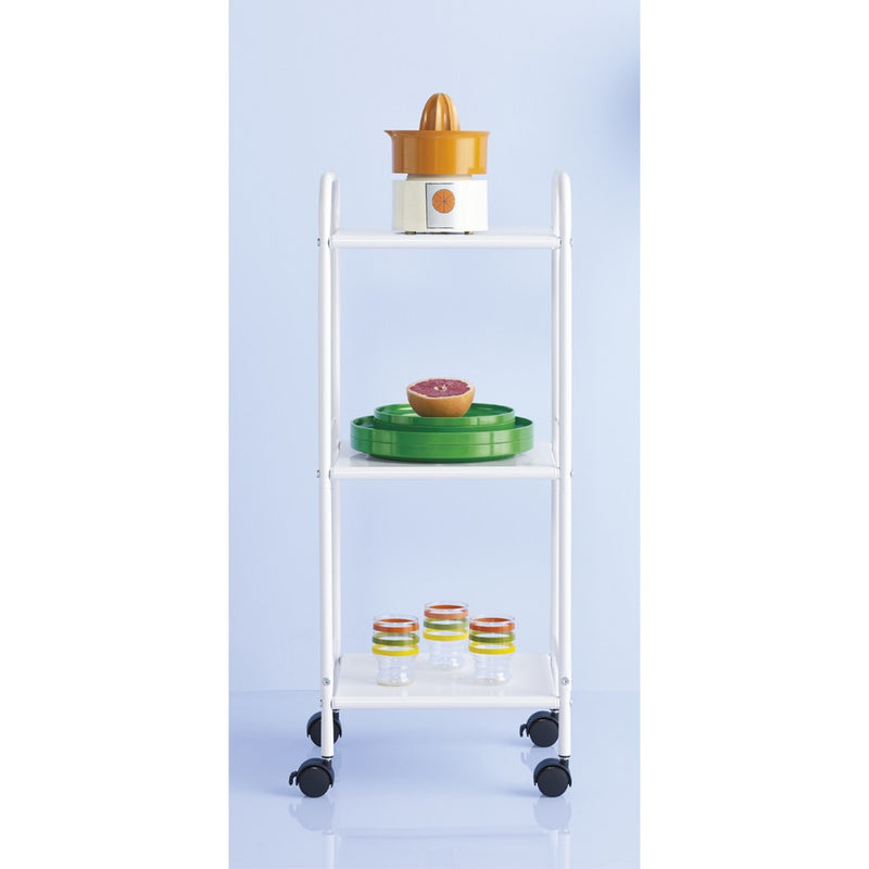 3 Shelf Utility Storage Cart White - Room Essentials
