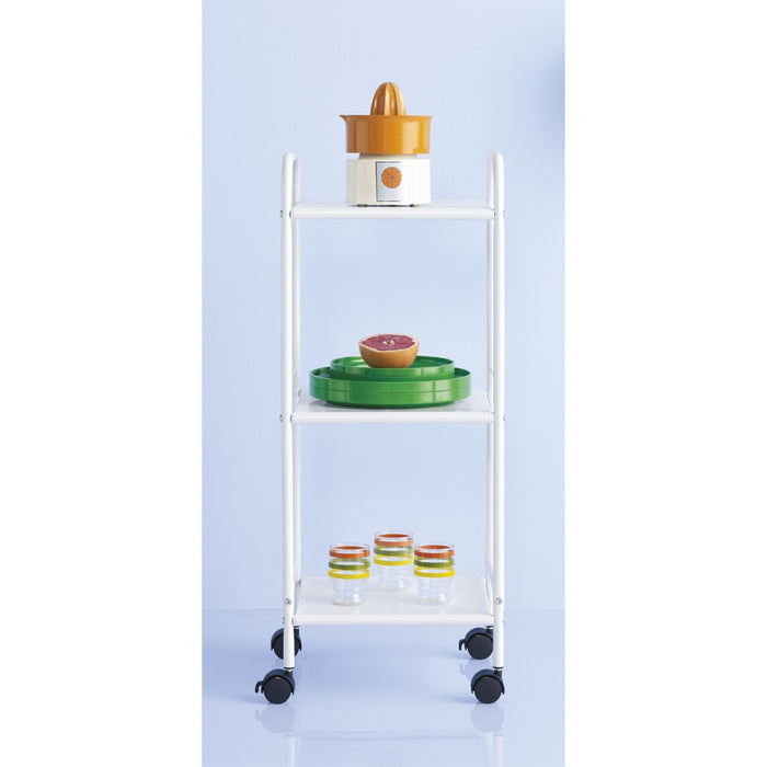 3 Shelf Utility Storage Cart White - Room Essentials