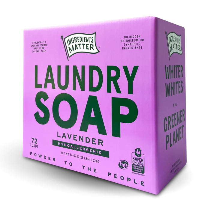 Ingredients Matter Lavender Laundry Soap Powder - 36oz