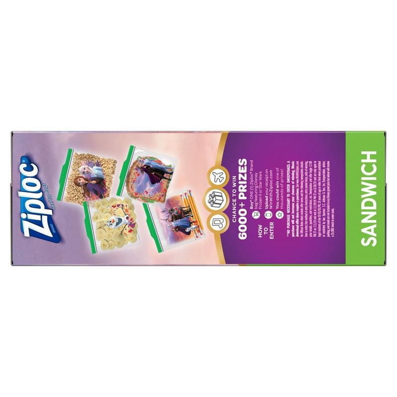 Ziploc Brand Sandwich Bags - Disney's Frozen 2 - 66ct