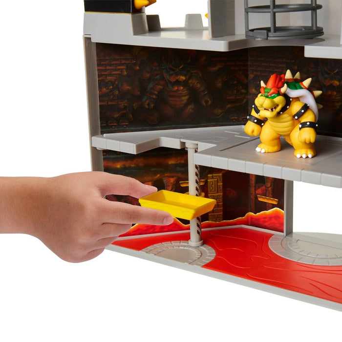 Nintendo Super Mario Bowser Castle with 2.5" Bowser Figure