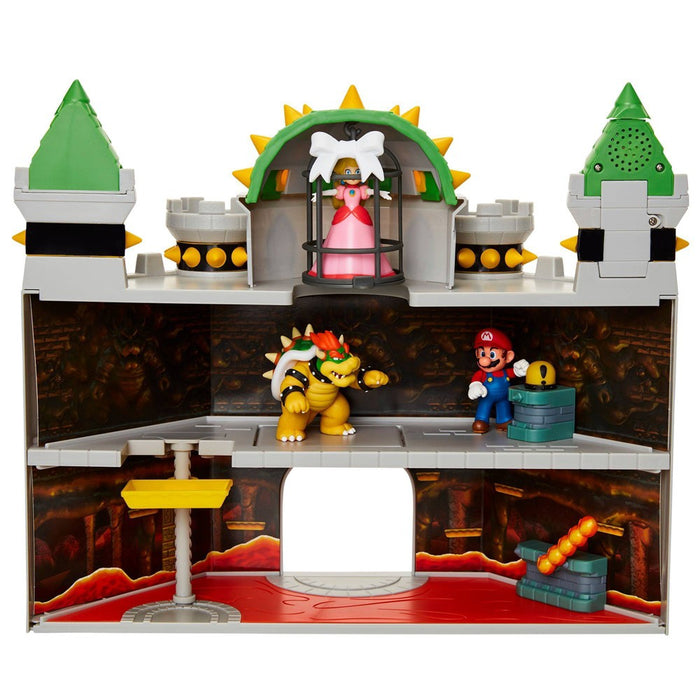 Nintendo Super Mario Bowser Castle with 2.5" Bowser Figure