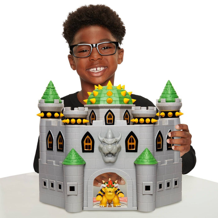 Nintendo Super Mario Bowser Castle with 2.5" Bowser Figure
