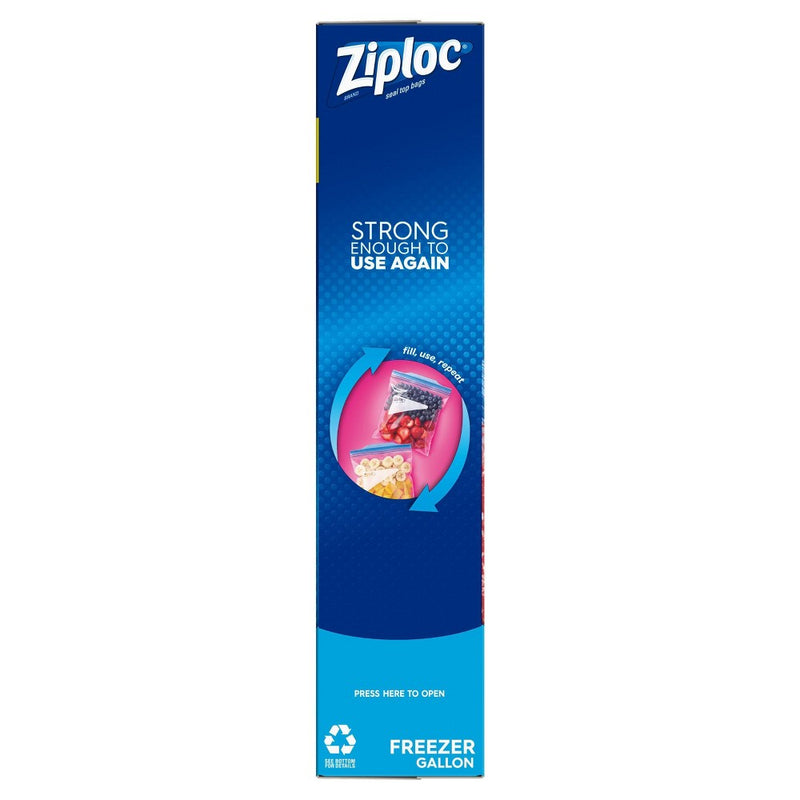 Ziploc Freezer Gallon Bags with Grip 'n Seal Technology - 14ct