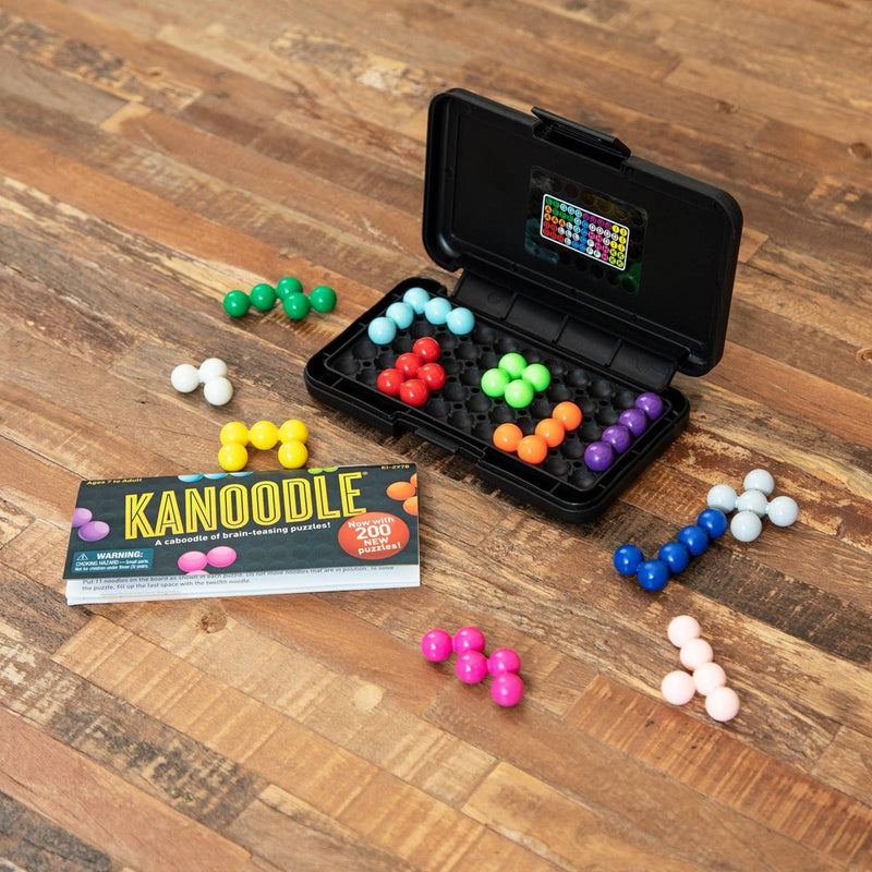 Educational Insights Kanoodle Brain-Twisting Solitaire Game 14pc