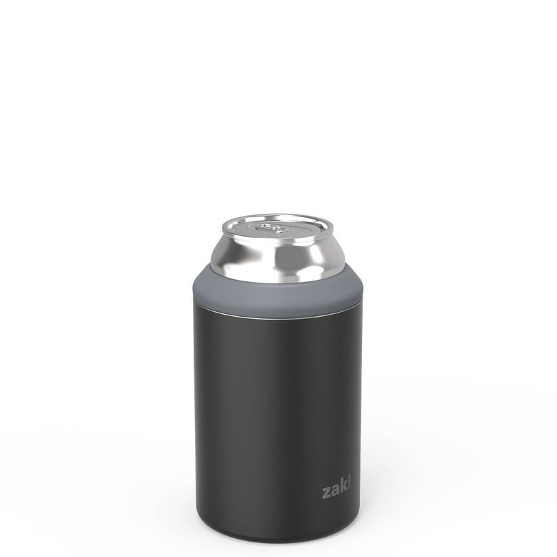 Zak! Designs 12.5oz Stainless Steel Insulated Can Cooler - Black