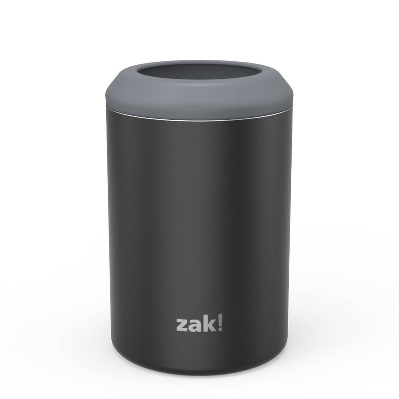 Zak! Designs 12.5oz Stainless Steel Insulated Can Cooler - Black
