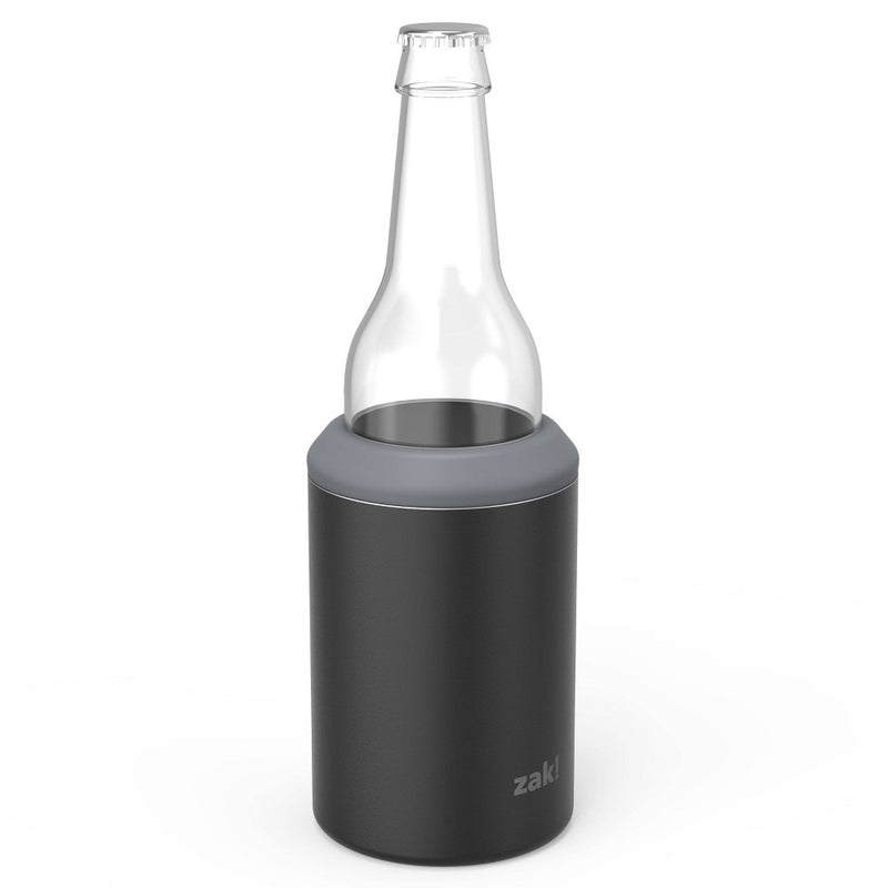 Zak! Designs 12.5oz Stainless Steel Insulated Can Cooler - Black
