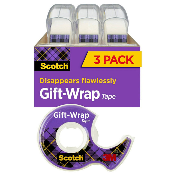 Scotch 3ct .75"x350" Gift Wrap Tape