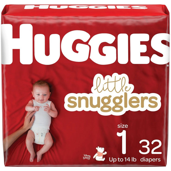 Huggies Little Snugglers Diapers Jumbo Pack - Size 1 (32ct)