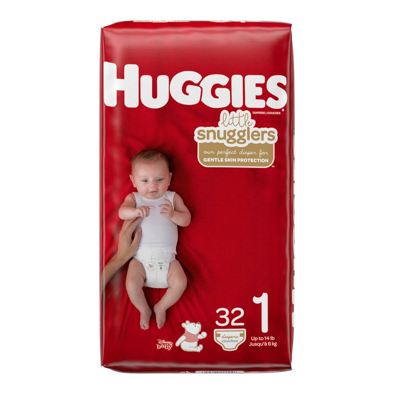 Huggies Little Snugglers Diapers Jumbo Pack - Size 1 (32ct)