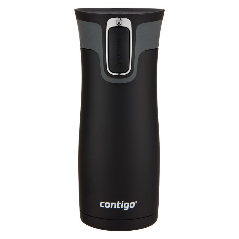 Contigo 16oz West Loop Stainless Steel Autoseal Travel Mug Matte Black