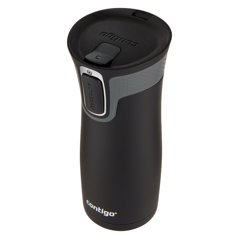 Contigo 16oz West Loop Stainless Steel Autoseal Travel Mug Matte Black