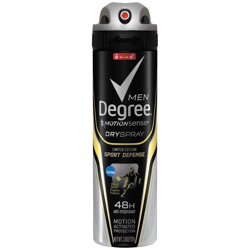 Degree Men Sport Defense Dry Spray Antiperspirant and Deodorant - 3.8oz