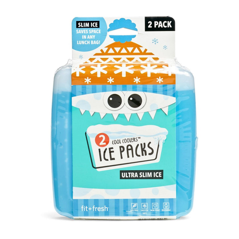 Fit & Fresh 2pk Cool Coolers - Blue